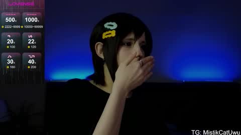 mistikcat online show from March 4, 2:45 pm