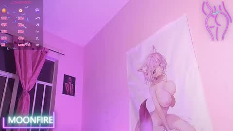 Snapshot of moonfiredance chatting on March 1, 9:29 am Nicky online show from March 1, 9:29 am