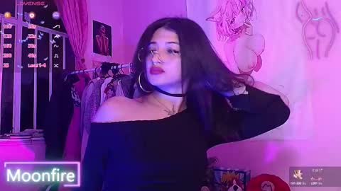 Snapshot of moonfiredance chatting on September 9, 7:08 am Nicky online show from September 9, 7:08 am