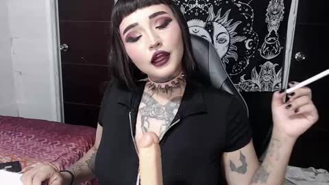 Snapshot of morganmoon1 chatting on October 6, 9:34 pm Morgan Moon online show from October 6, 9:34 pm