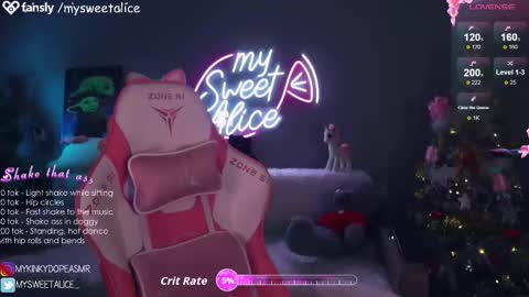 mysweetalice online show from December 16, 8:19 am