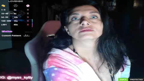 Snapshot of mysskytty chatting on October 21, 6:47 am MyssKytty online show from October 21, 6:47 am