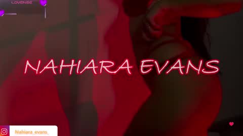 NAHIARA EVANS online show from October 21, 7:53 am