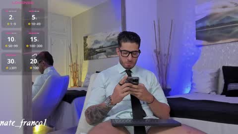 Snapshot of nate_franco chatting on January 30, 3:44 am Nate Franco online show from January 30, 3:44 am