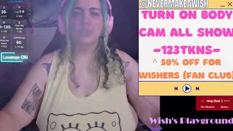 Wishs Playground online show from February 26, 6:29 pm