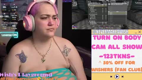 Wishs Playground online show from April 23, 11:09 am