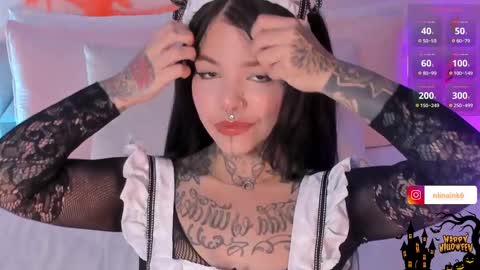 Snapshot of niinaink chatting on October 30, 12:39 pm NINAINK online show from October 30, 12:39 pm