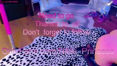 Snapshot of nikkiprincess chatting on January 12, 8:04 am Schedule IN BIO online show from January 12, 8:04 am