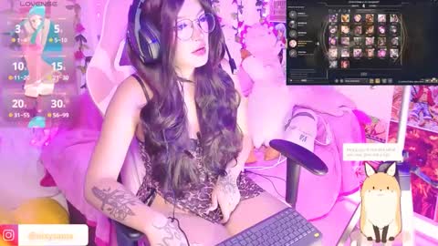 Nixy Sama online show from September 18, 1:18 am