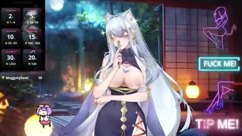 Nyxie online show from October 22, 1:17 am