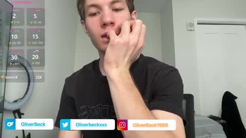 Oliver Beck online show from March 31, 6:52 pm