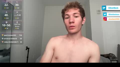 Oliver Beck online show from June 7, 6:55 pm