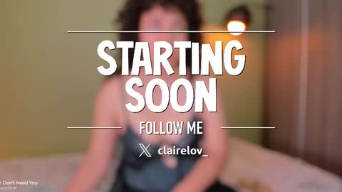 Claire online show from November 26, 10:22 pm