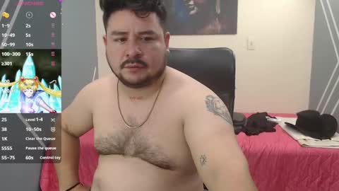 Snapshot of oso_gael chatting on January 8, 5:48 pm Bear Gael online show from January 8, 5:48 pm