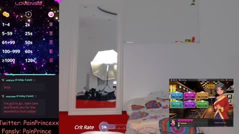 Pain Prince online show from December 3, 9:56 pm