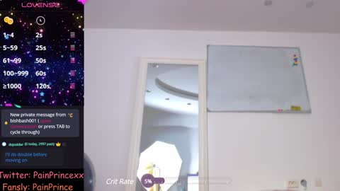 Pain Prince online show from December 10, 9:54 pm