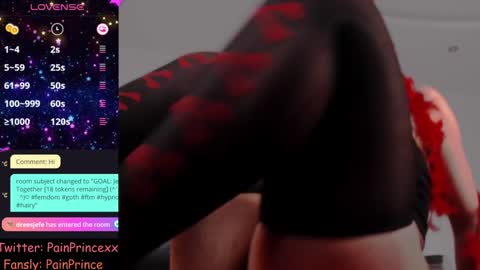 Pain Prince online show from January 31, 6:25 pm