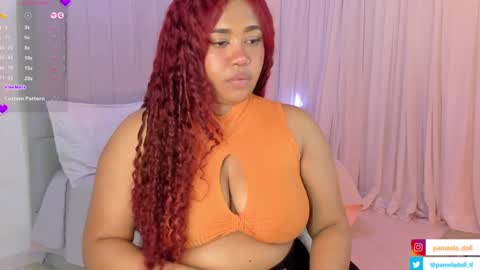 Snapshot of pamela_doll3 chatting on January 12, 11:07 am pamela online show from January 12, 11:07 am