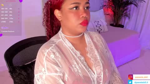 Snapshot of pamela_doll3 chatting on January 27, 6:30 am pamela online show from January 27, 6:30 am