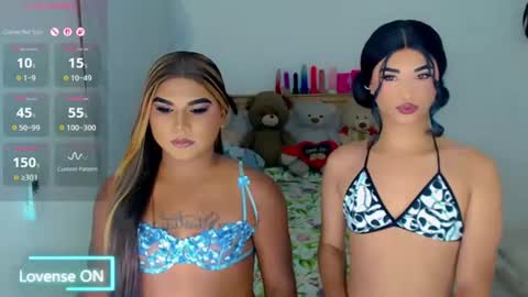 Snapshot of party_duo_trans chatting on July 24, 6:33 am sara y cata online show from July 24, 6:33 am
