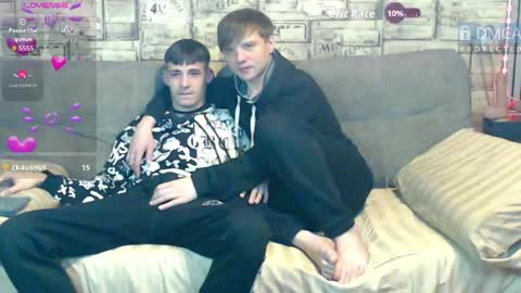 Max tall dark-haired guy with tattoos and Phil blond-haired online show from May 8, 1:44 am