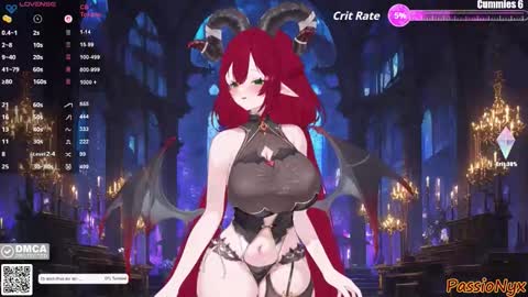 Succubus Nyx online show from February 17, 3:14 am