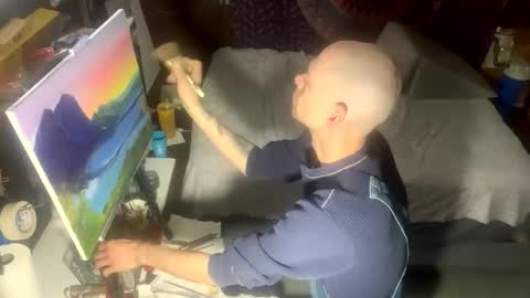 playfulpainter online show from March 24, 8:58 pm
