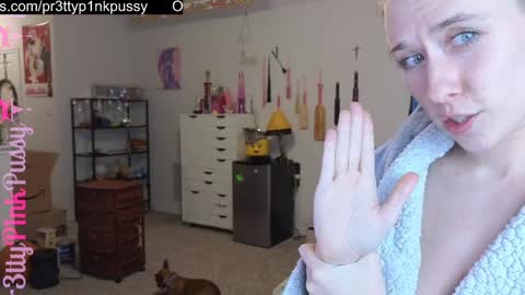 Snapshot of pr3ttyp1nkpussy chatting on January 28, 9:41 am Evangeline Eva Darling online show from January 28, 9:41 am