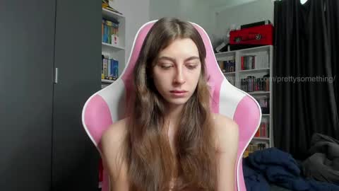 Snapshot of prettysomething chatting on March 23, 8:18 am Sophie next stream will be at Monday i will wait you guys online show from March 23, 8:18 am