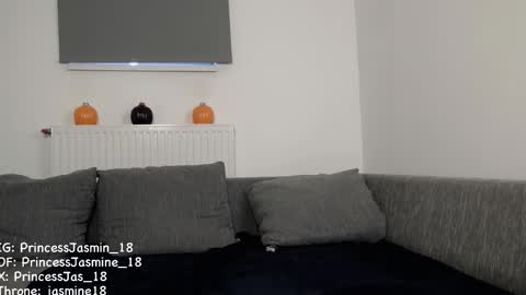 Snapshot of princessjasmine_18 chatting on November 24, 9:53 am Jasmine online show from November 24, 9:53 am