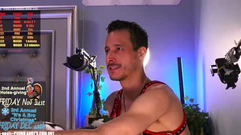 Andy Conda ITS A BRO CHRISTMAS PARTY FRIDAY DECEMBER 13TH 9pm est - LATE Mark Your Calendar online show from November 10, 2:10 am