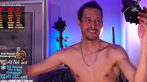 Andy Conda ITS A BRO CHRISTMAS PARTY FRIDAY DECEMBER 13TH 9pm est - LATE Mark Your Calendar online show from November 17, 1:44 am