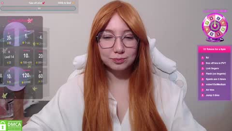 Snapshot of purple_shy_cat chatting on December 6, 6:48 am Emilia pvt extra anal or topless 200tk online show from December 6, 6:48 am