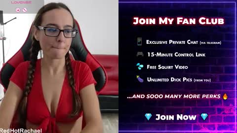 Red Hot Rachael online show from October 25, 9:42 pm