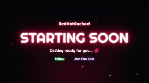 Red Hot Rachael online show from June 8, 3:01 pm