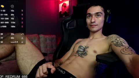 Snapshot of redrum_696 chatting on December 2, 6:09 am Red online show from December 2, 6:09 am