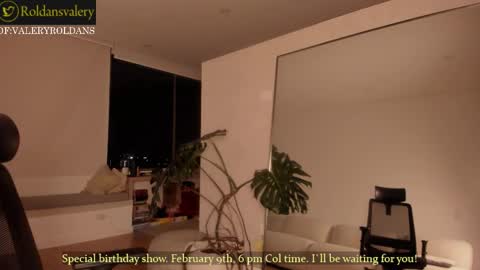 Valery Roldans online show from February 6, 2:16 am