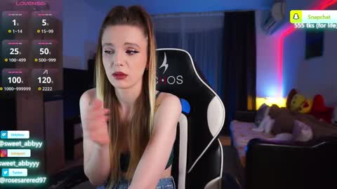 Abbygail online show from February 23, 8:28 pm