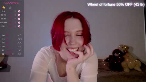 Snapshot of ruby_flame chatting on November 5, 6:13 am Ruby Flame online show from November 5, 6:13 am