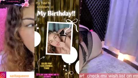 Snapshot of saara__queen chatting on February 27, 3:47 am saara__queen online show from February 27, 3:47 am