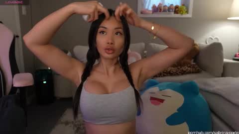 Sabrina online show from January 7, 9:06 pm