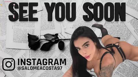 Snapshot of salomeacosta97 chatting on April 13, 12:21 pm Salome Acosta online show from April 13, 12:21 pm