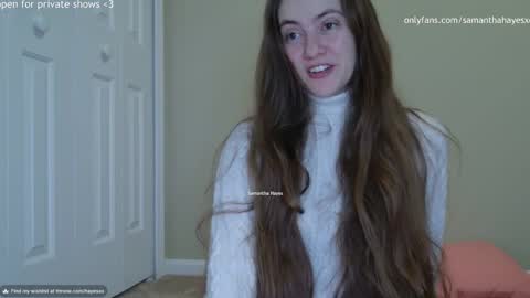 The Real Samantha Hayes haha  online show from December 24, 5:49 am