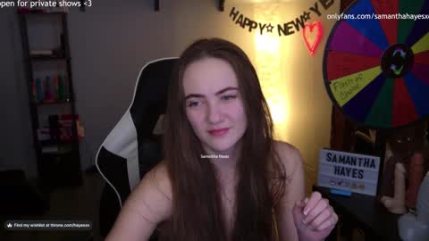 The Real Samantha Hayes haha  online show from January 14, 11:58 pm