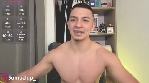 Snapshot of samuel_up01 chatting on May 23, 6:18 am Samuel online show from May 23, 6:18 am
