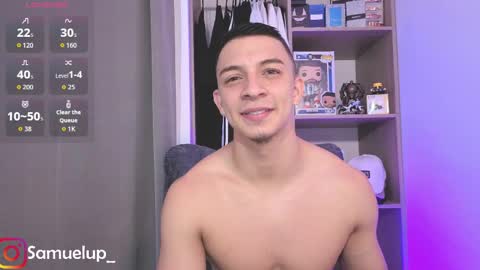 Snapshot of samuel_up01 chatting on May 27, 3:36 am Samuel online show from May 27, 3:36 am