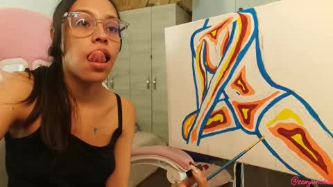 Snapshot of samyonichan chatting on December 5, 10:12 am Special show on 17 december and 23 UwU online show from December 5, 10:12 am