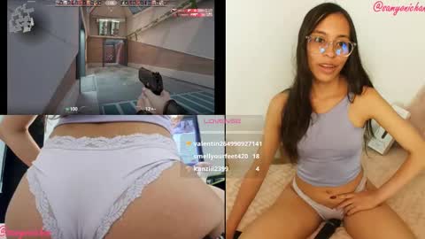 Snapshot of samyonichan chatting on December 14, 3:40 am Special show on 17 december and 23 UwU online show from December 14, 3:40 am