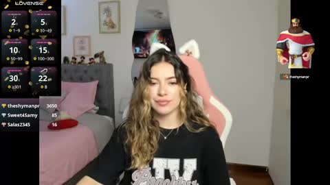 Snapshot of samysweet_8 chatting on February 17, 3:53 pm Samanta online show from February 17, 3:53 pm