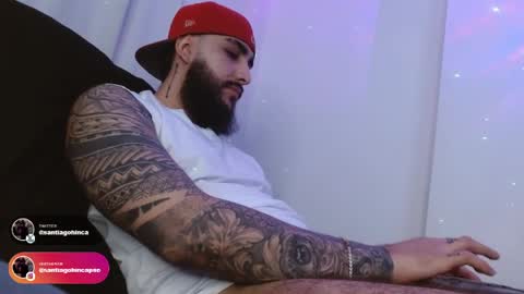 Santiago Hincapiie online show from April 9, 1:16 am